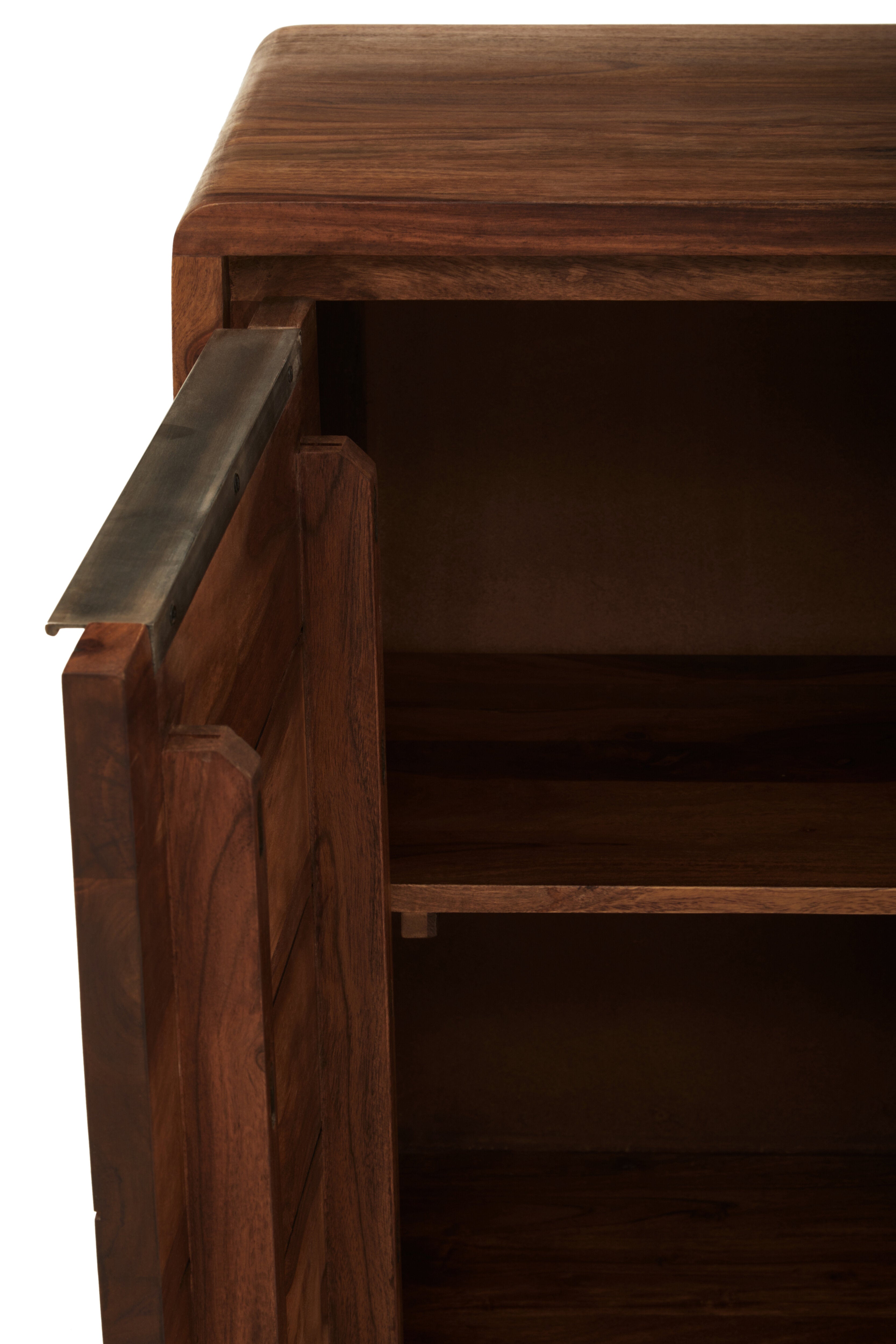 Indo Sheesham & Brown Acacia Wood Sideboard XL